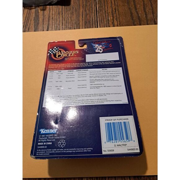 Vintage 1997 Daryl Waltrip #17 Parts America NASCAR Diecast 1:64 Winners Circle - Picture 4 of 4